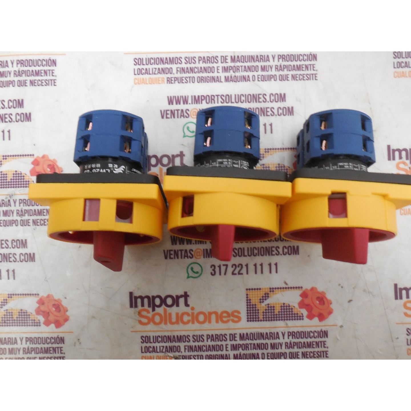 SELECTOR TRIFASICO ANDELI LW26GS-25/04