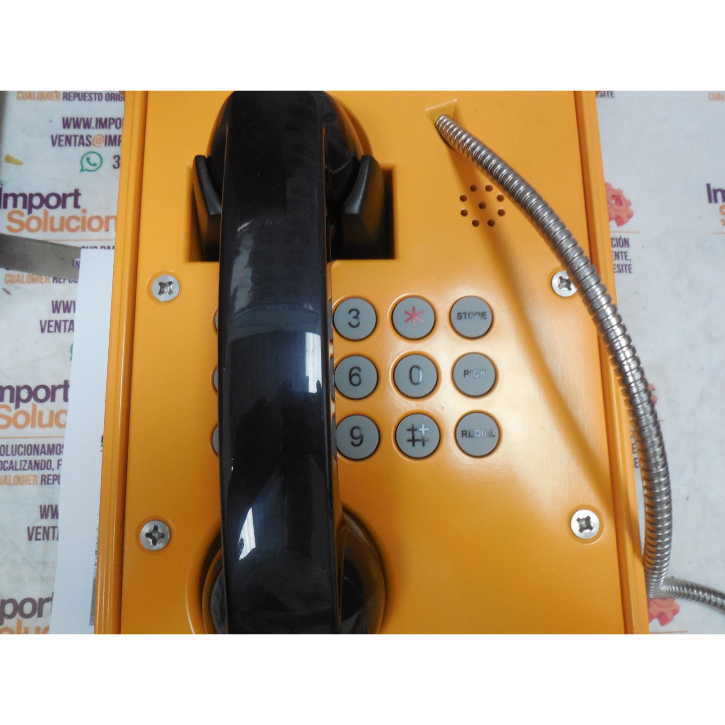 TELÉFONOS KNSP-09 CON ALARMA