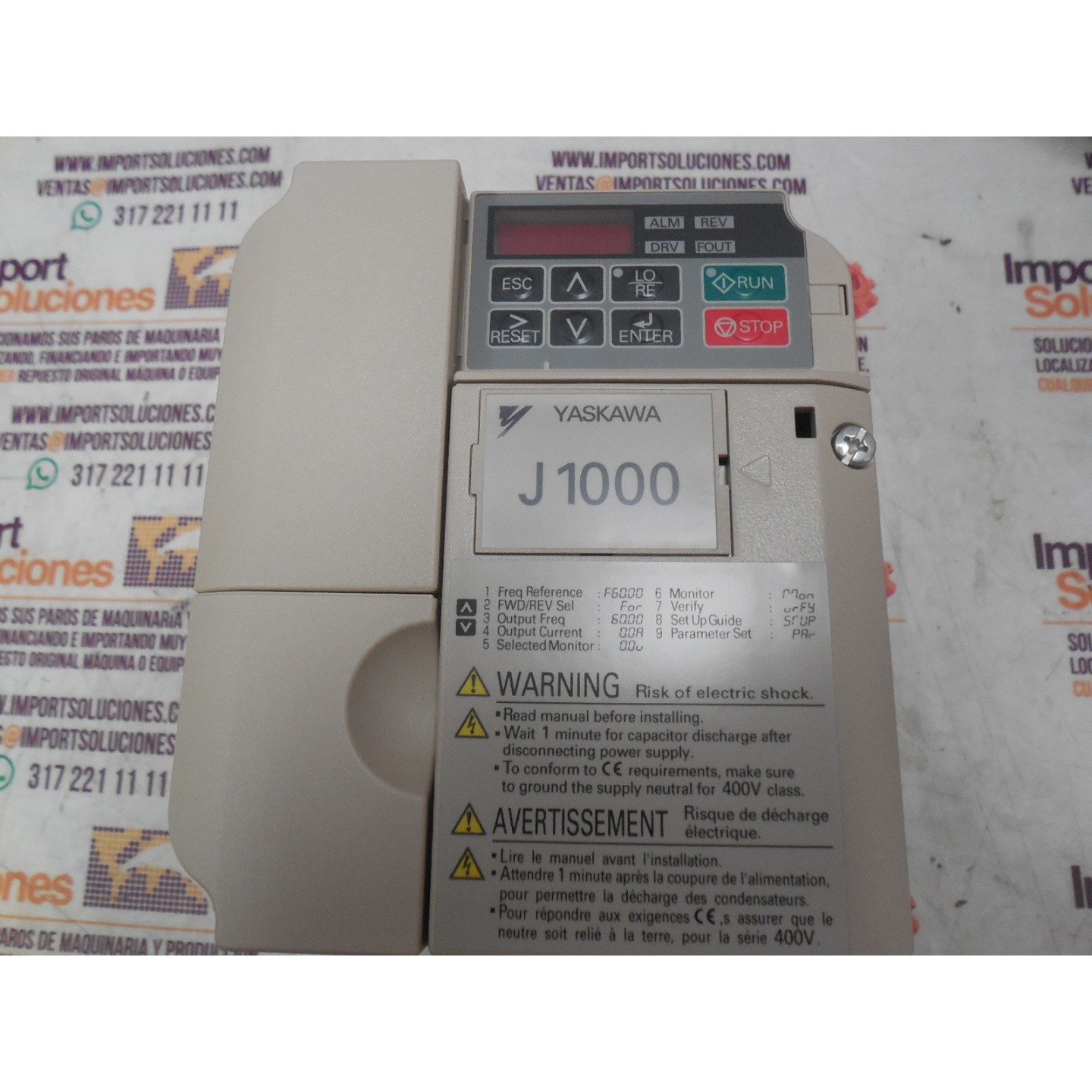 YASKAWA CIMR-JU4A0004BAA VARIADORES