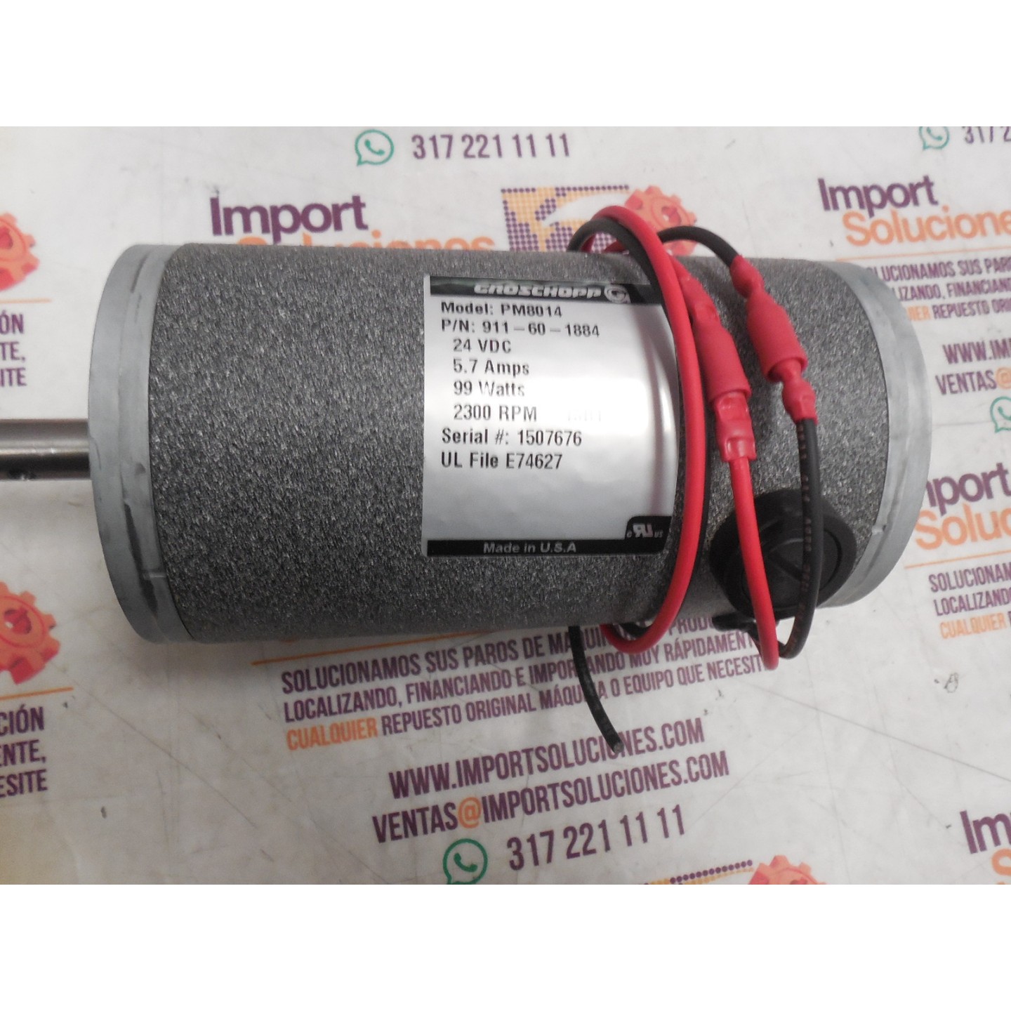 BURFORD 911-60-1884--2 MOTORES Y SERVOMOTORES