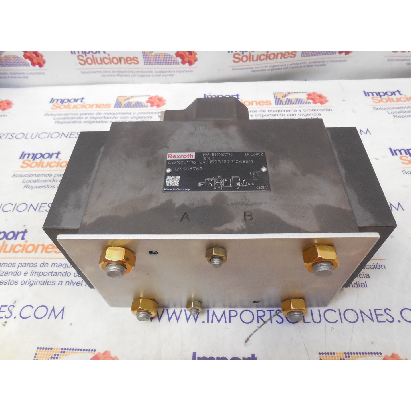 REXROTH 4WS2EM16-2X/150B12T210K8EM SERVOVALVULA