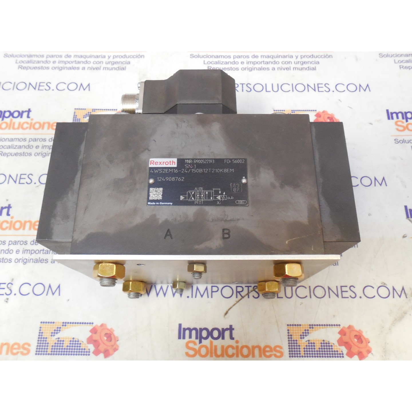 SERVOVALVULA REXROTH 4WS2EM16-2X/150B12T210K8EM
