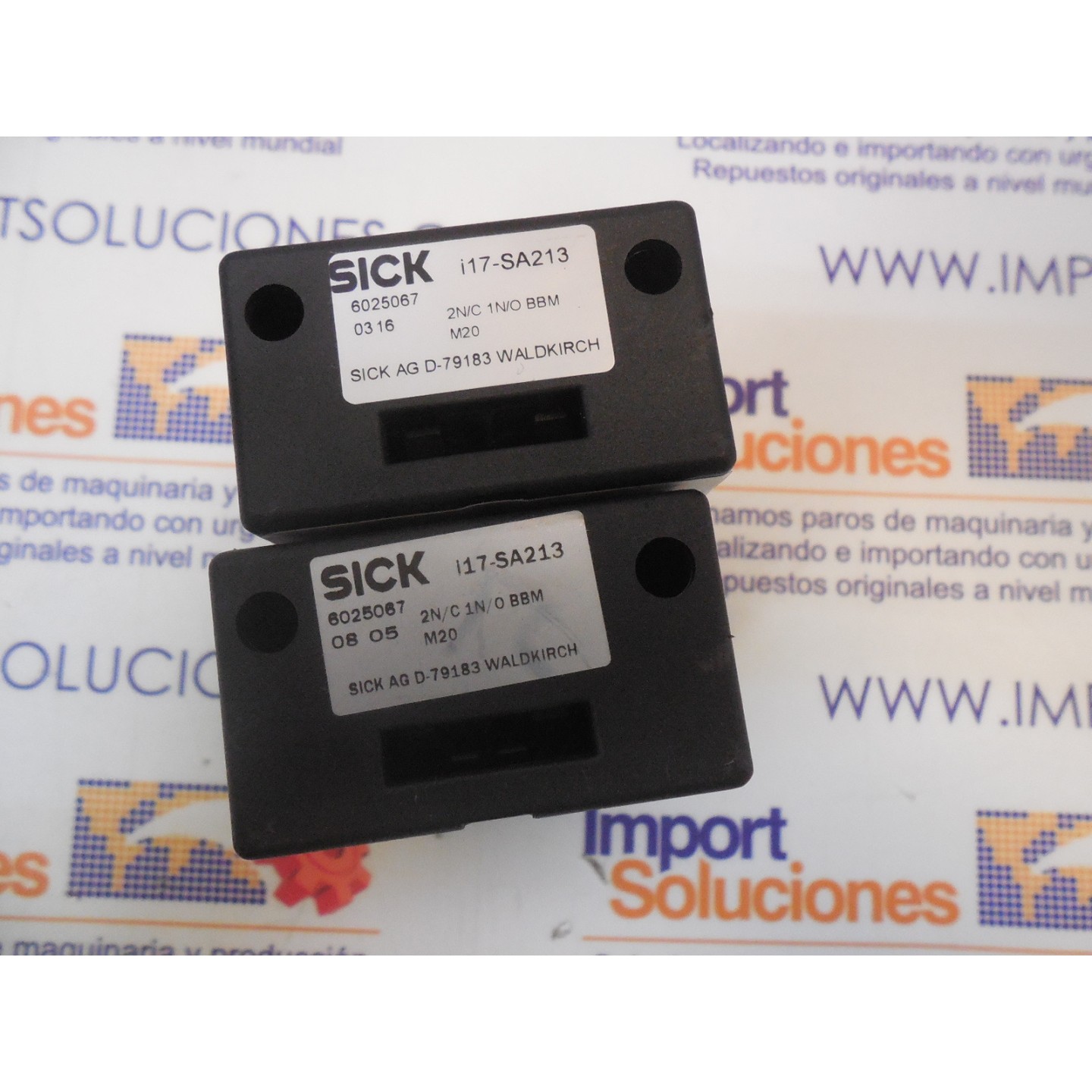 SENSOR TIPO LASER REFLEX MARCA SICK / I17SA213