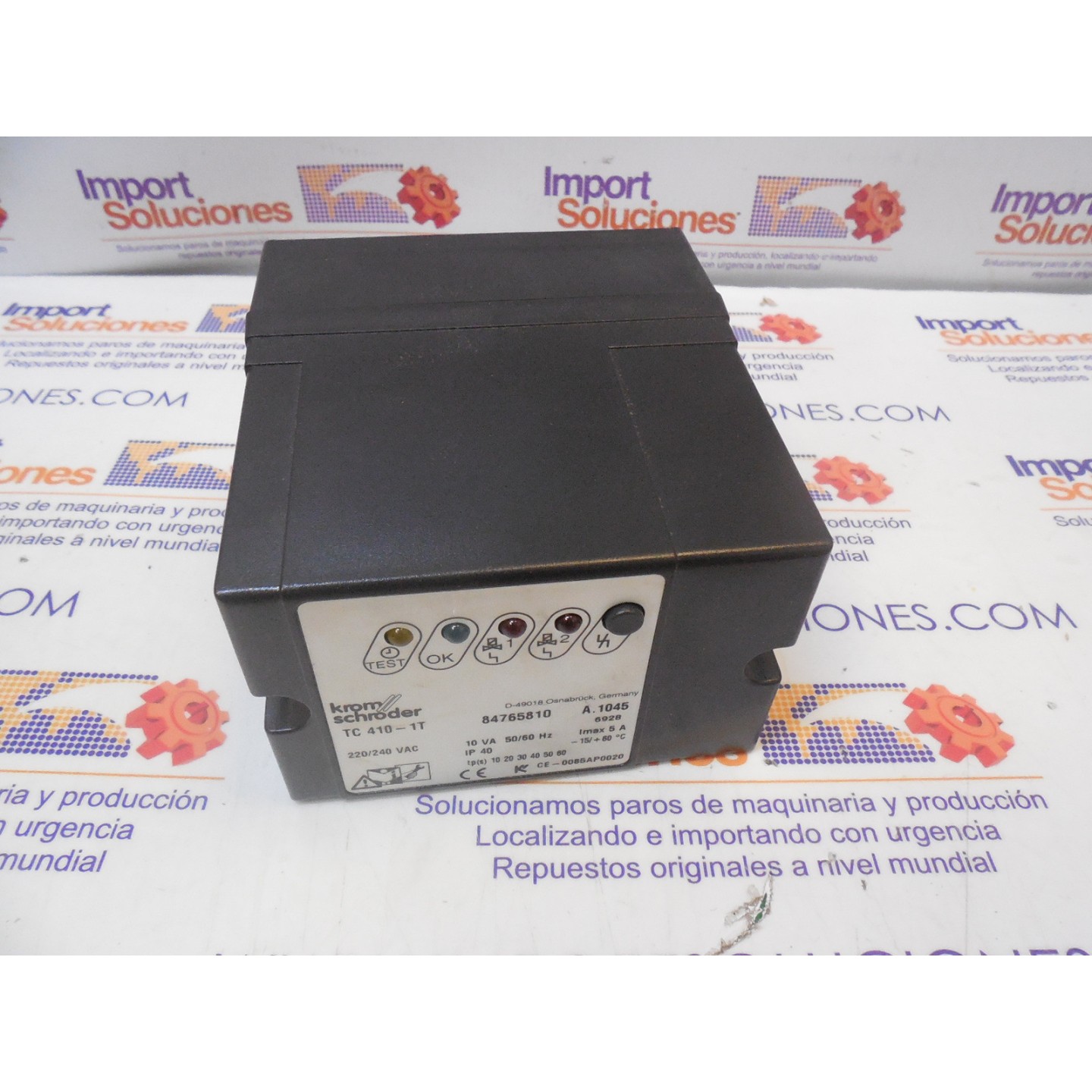 VALVULA DETECTOR DE FUGAS KROM SCHRODER