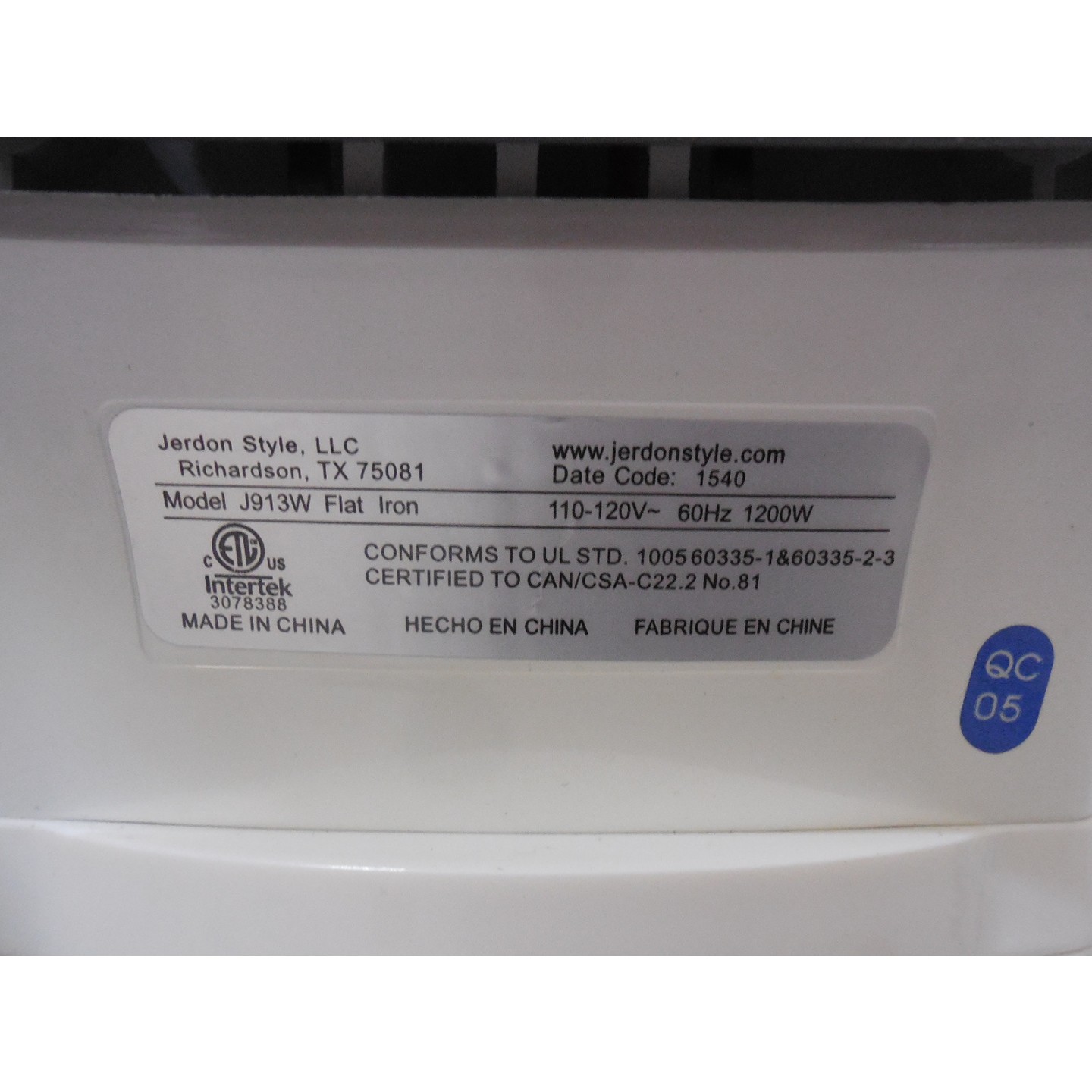 TUFF SOPORT J913W IND. HOGAR ARTICULOS