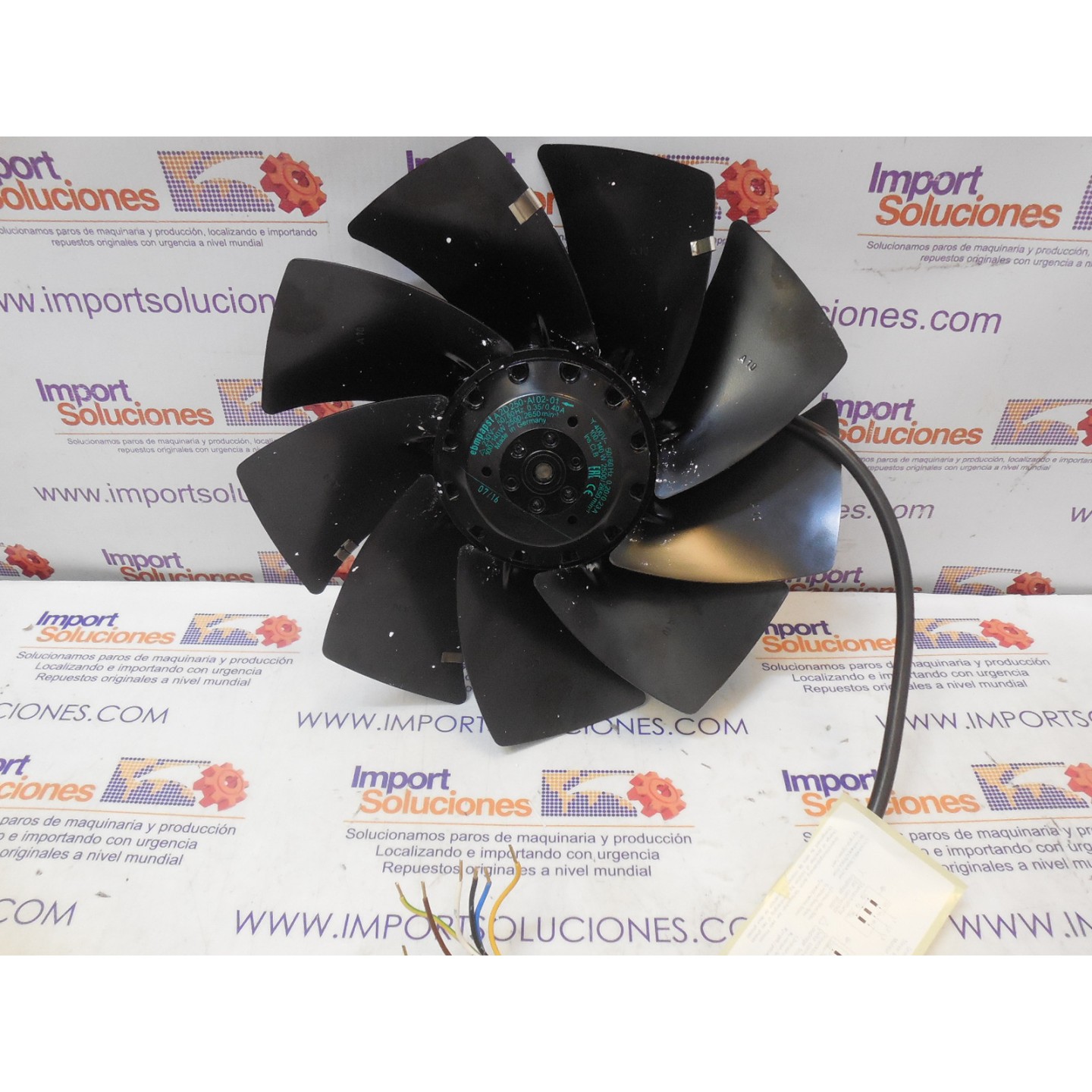 VENTILADOR EBM PAPST A2D250-AI02-01