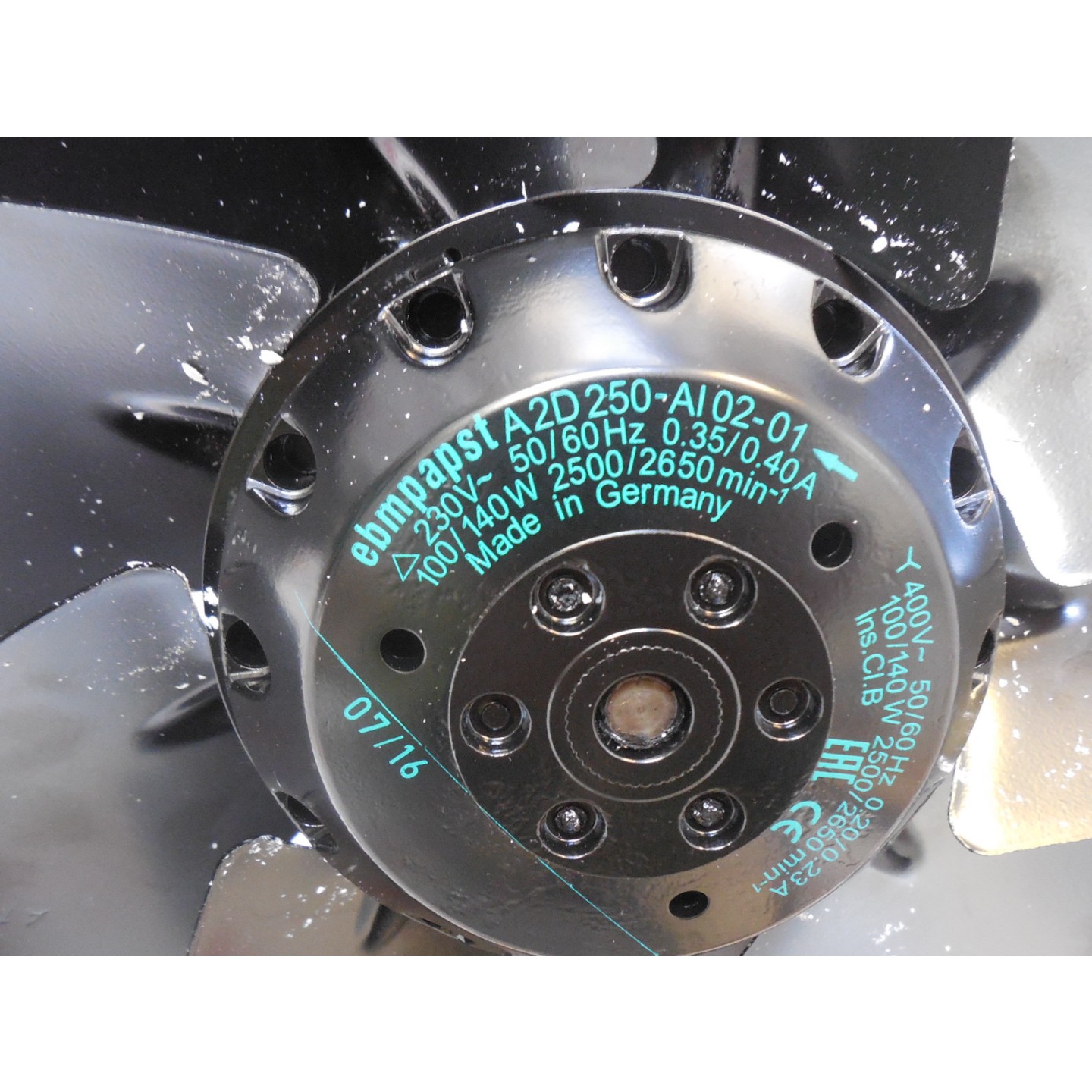VENTILADOR EBM PAPST A2D250-AI02-01