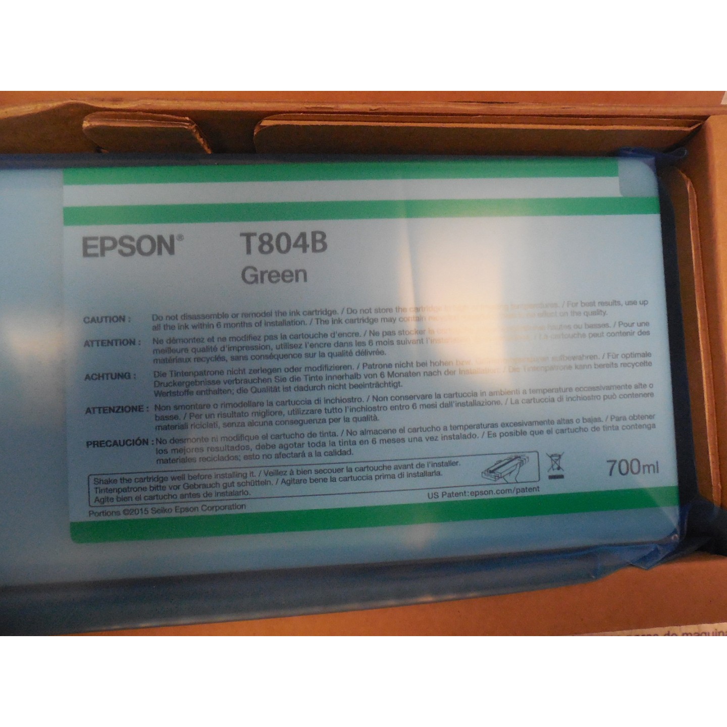 TONER 700 GREEN T804B00