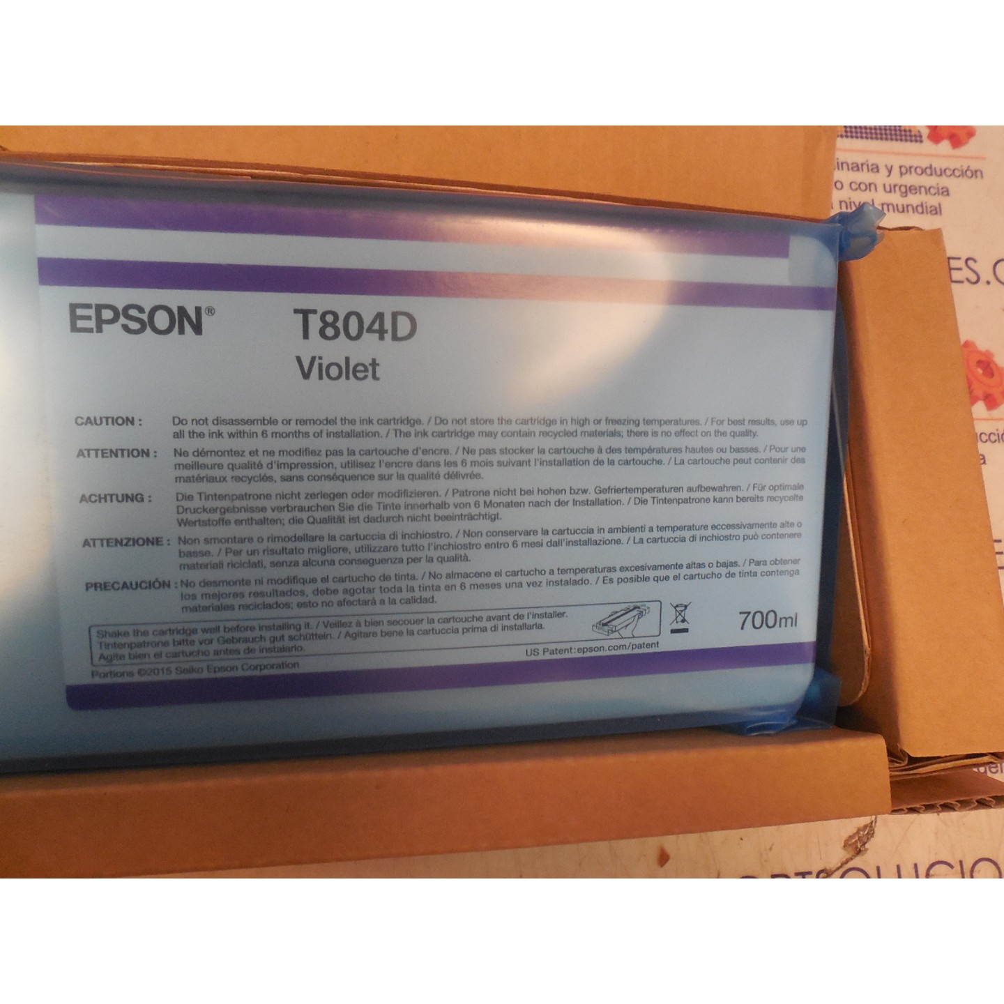 TONER 700 VIOLET T804D00