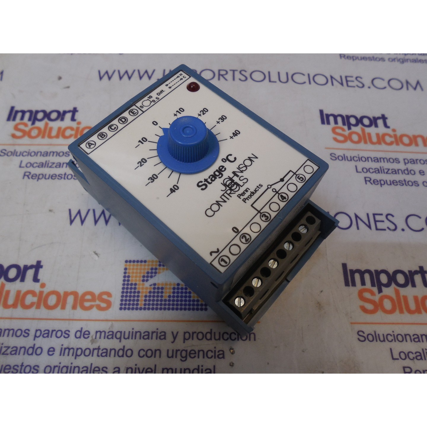 CONTROL DE TEMPERATURA JOHNSON CONTROL MODELO S27A