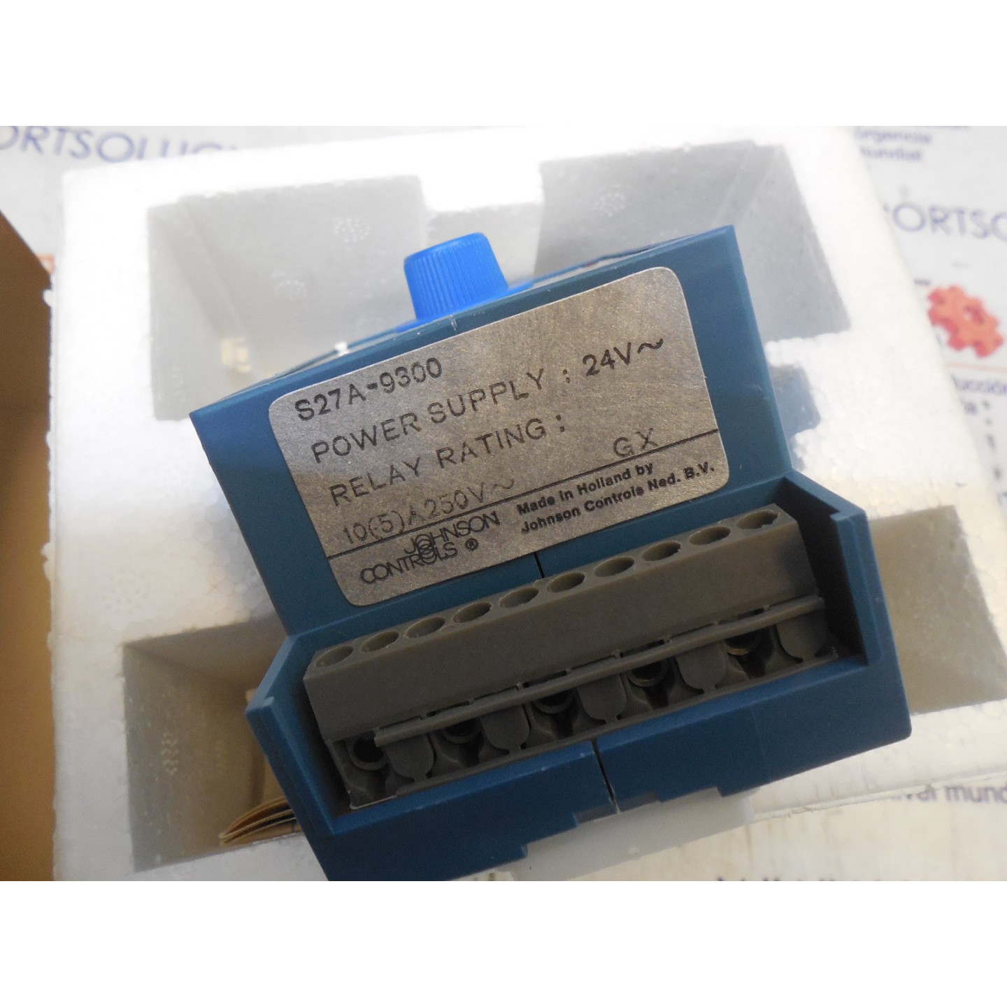 CONTROL DE TEMPERATURA JOHNSON CONTROL MODELO S27A