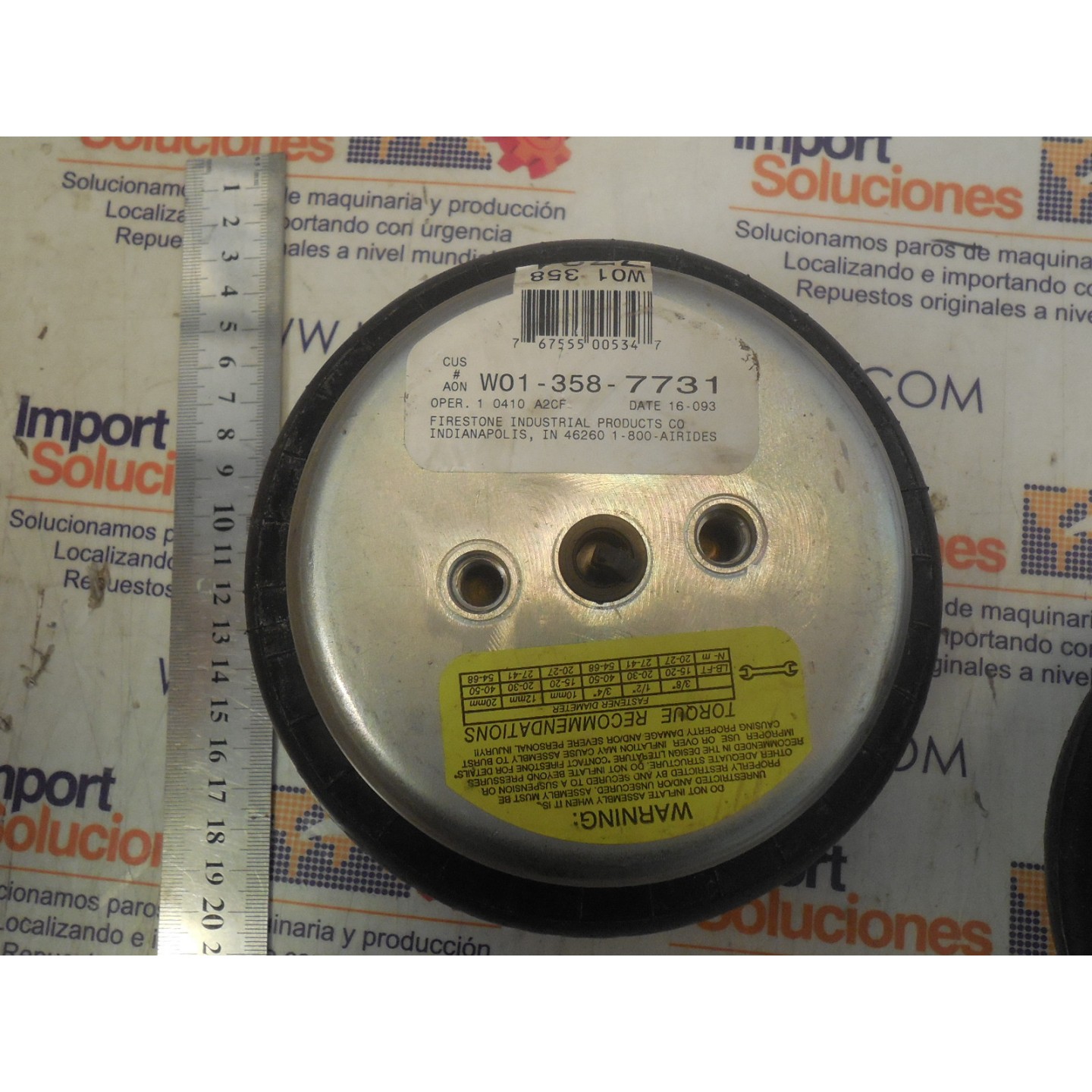 ACTUADOR NEUMATICO FIRESTONE W01-358-7731