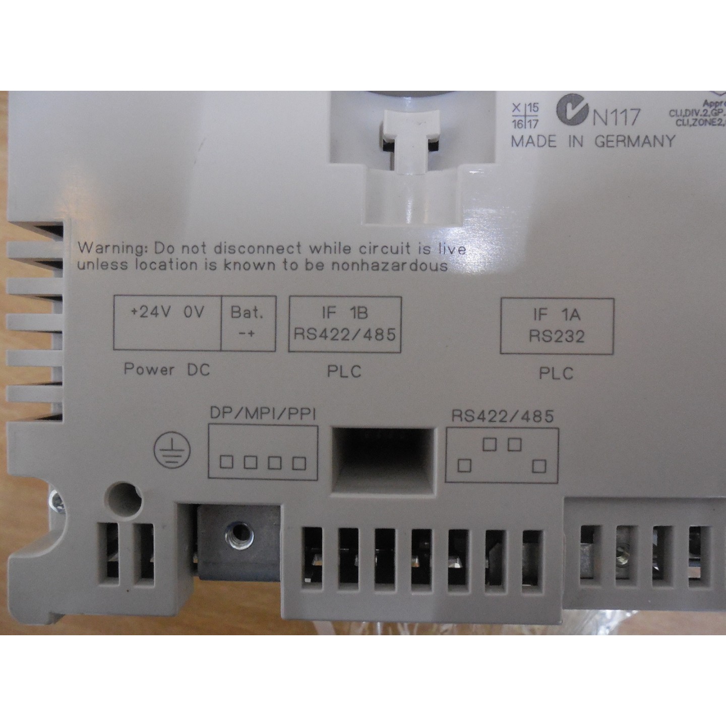 SIEMENS 6AV6 545-0CA10-0AX0 PANTALLA