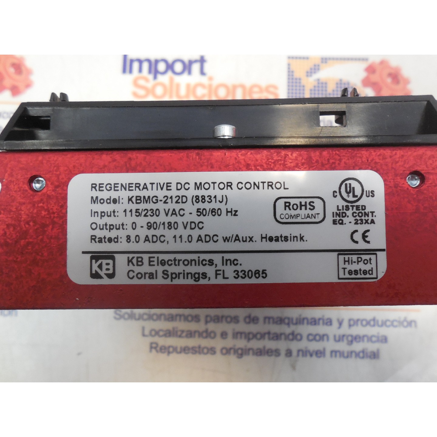 TARJETA MARCA KB ELECTRONICS