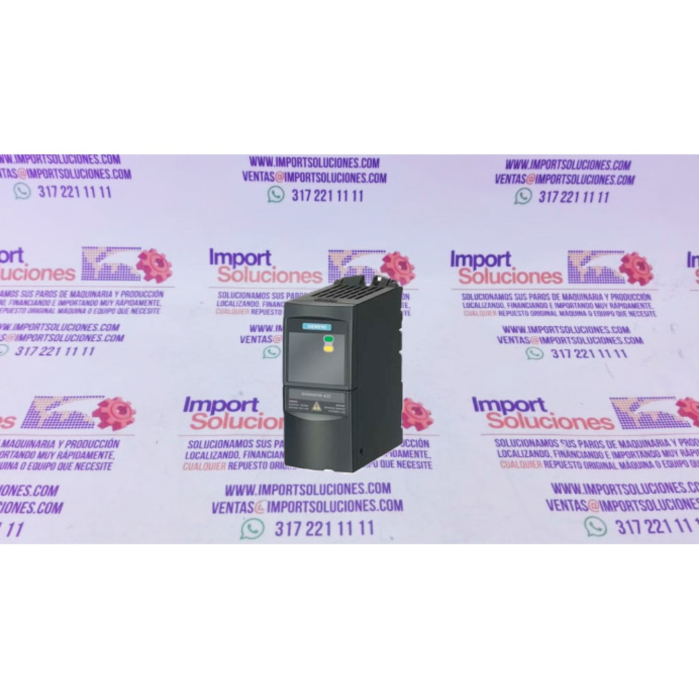 VARIADOR SIEMENS MICROMASTER 420 COD 6SE6420-2UD2