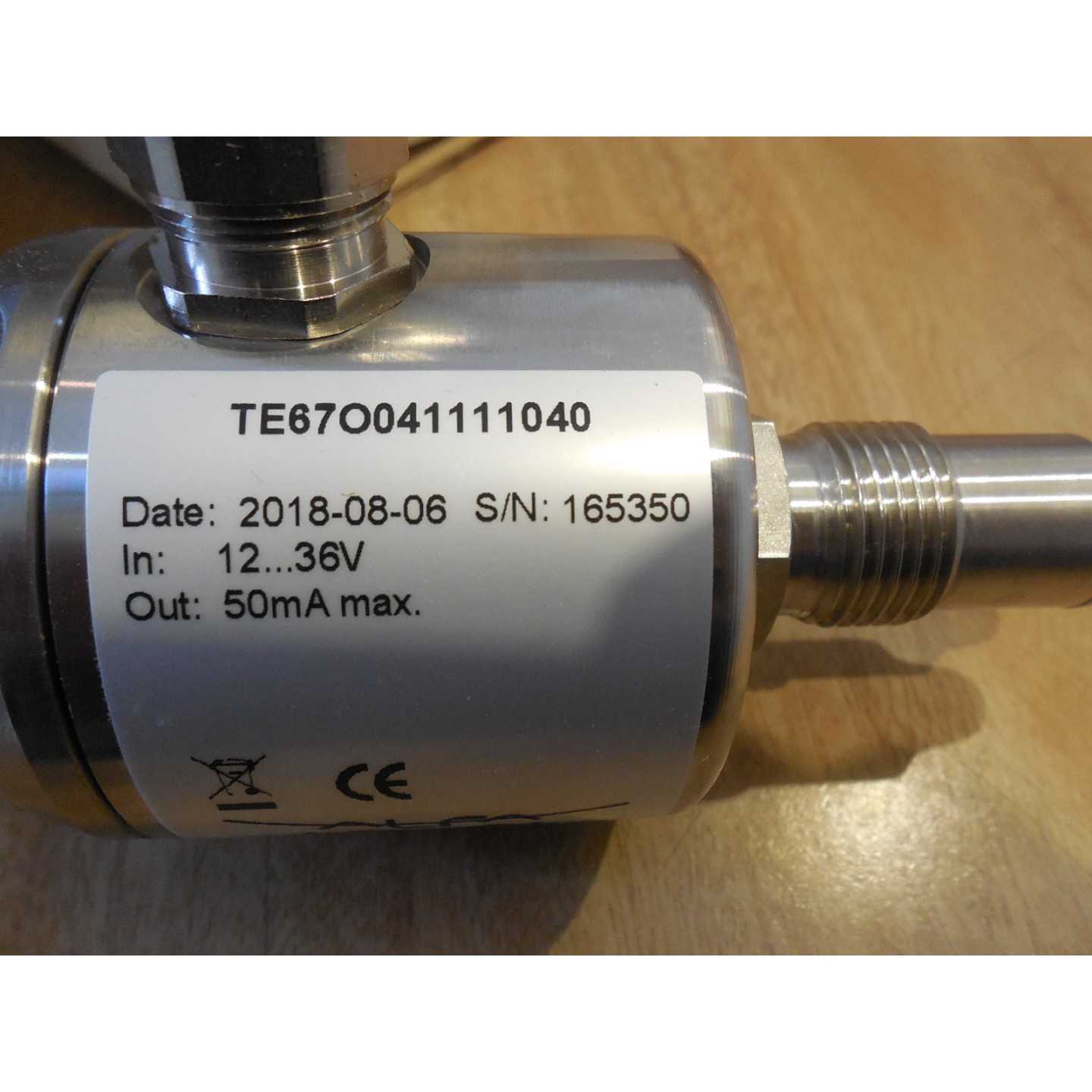 ALFA LAVAL TE67O041111040 SENSORES