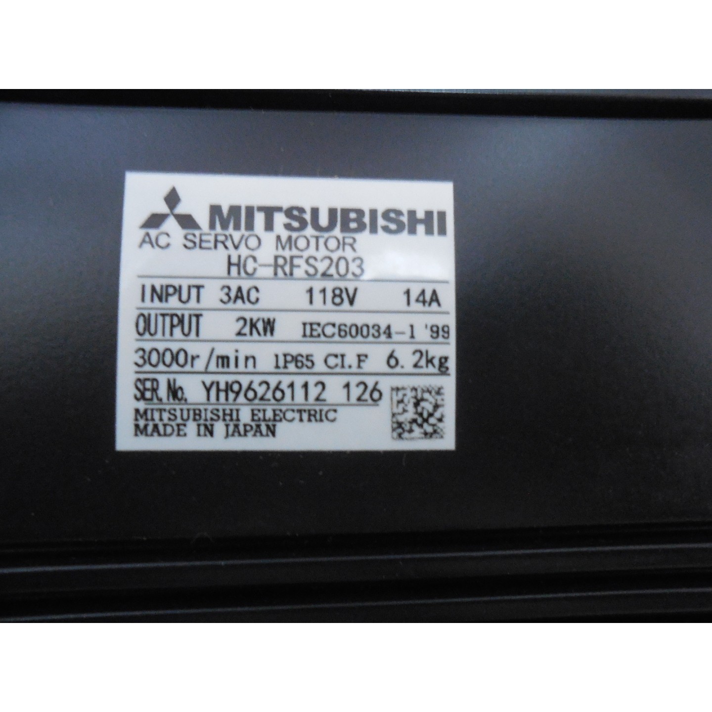 SERVOMOTOR MITSUBISHI