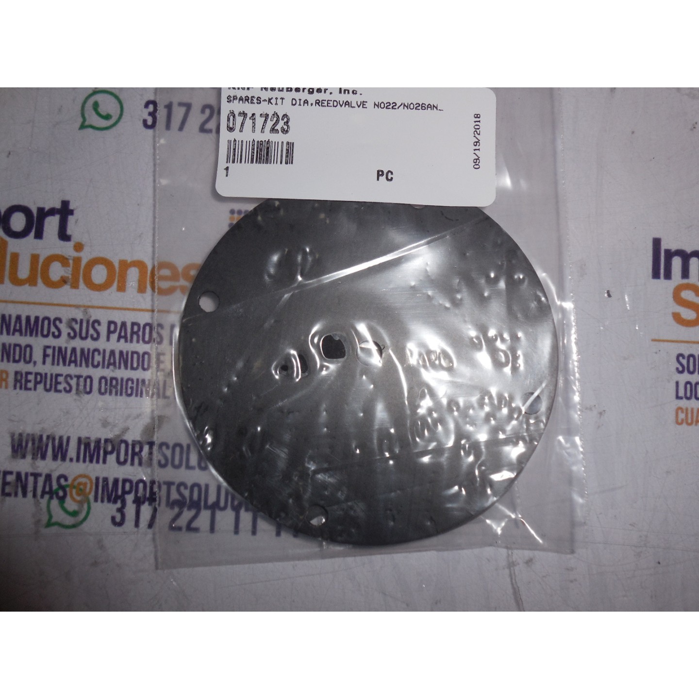 KIT DE REPARACION PARA BOMBA KNF