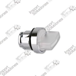 SELECTOR SWITCH 2 POSITION ILLUMINATED WHITE TELEM
