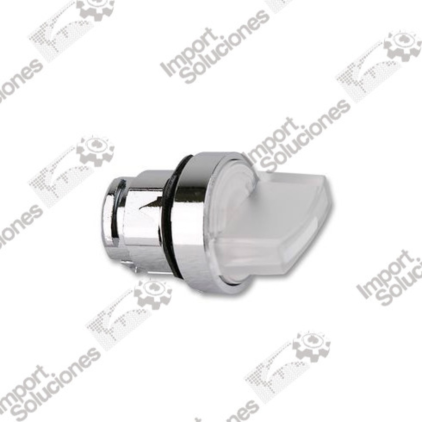 SELECTOR SWITCH 2 POSITION ILLUMINATED WHITE TELEM