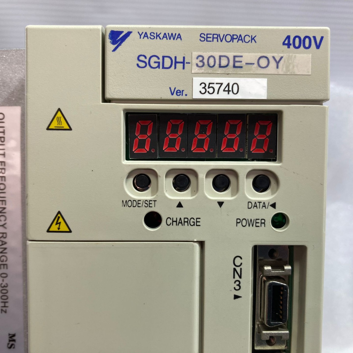 YASKAWA SGDH-30DE-OY SERVOPACK