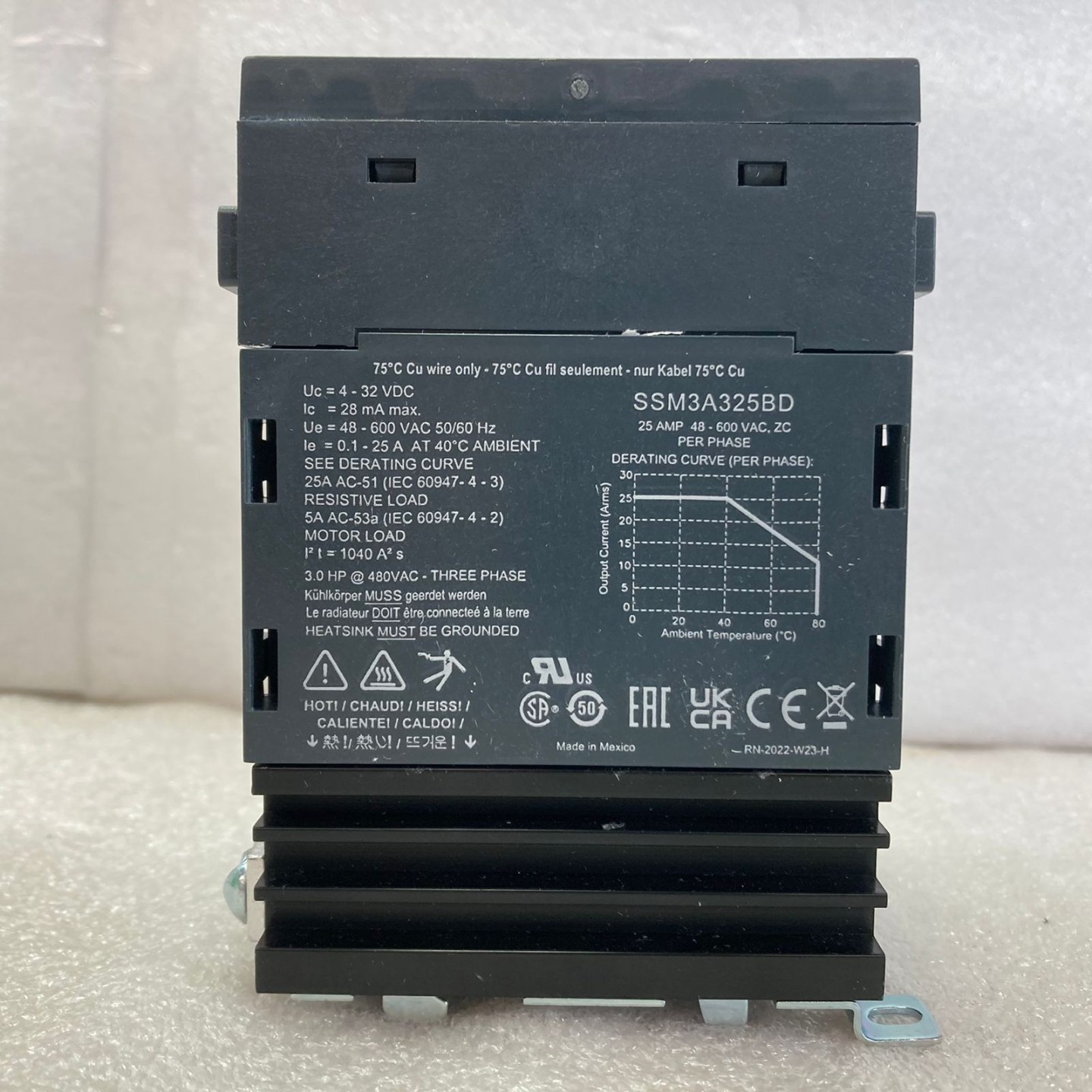 SCHNEIDER ELECTRIC SSM3A325BD RELE