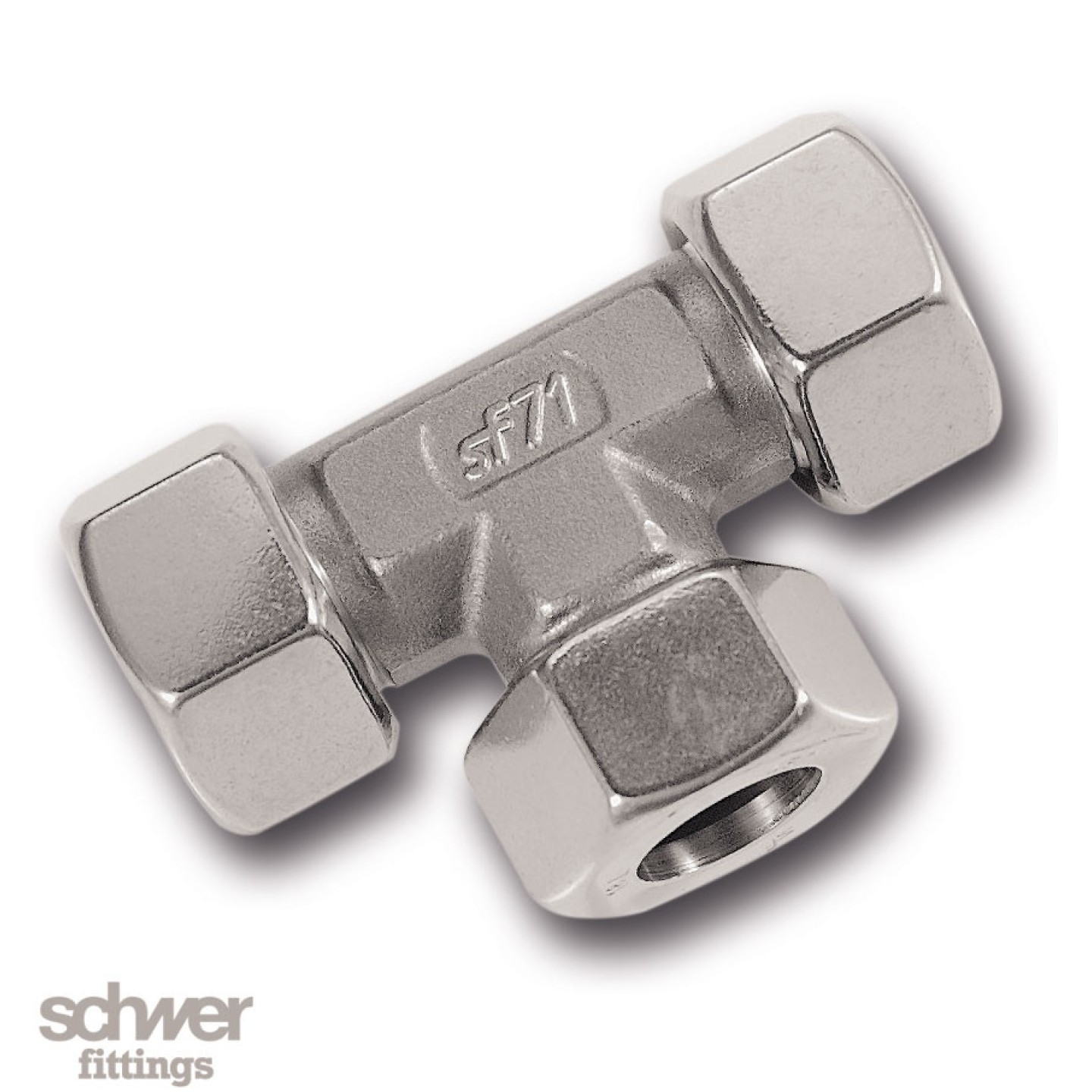 SCHWER FITTINGS SR-507 TE DE UNIÓN IGUAL