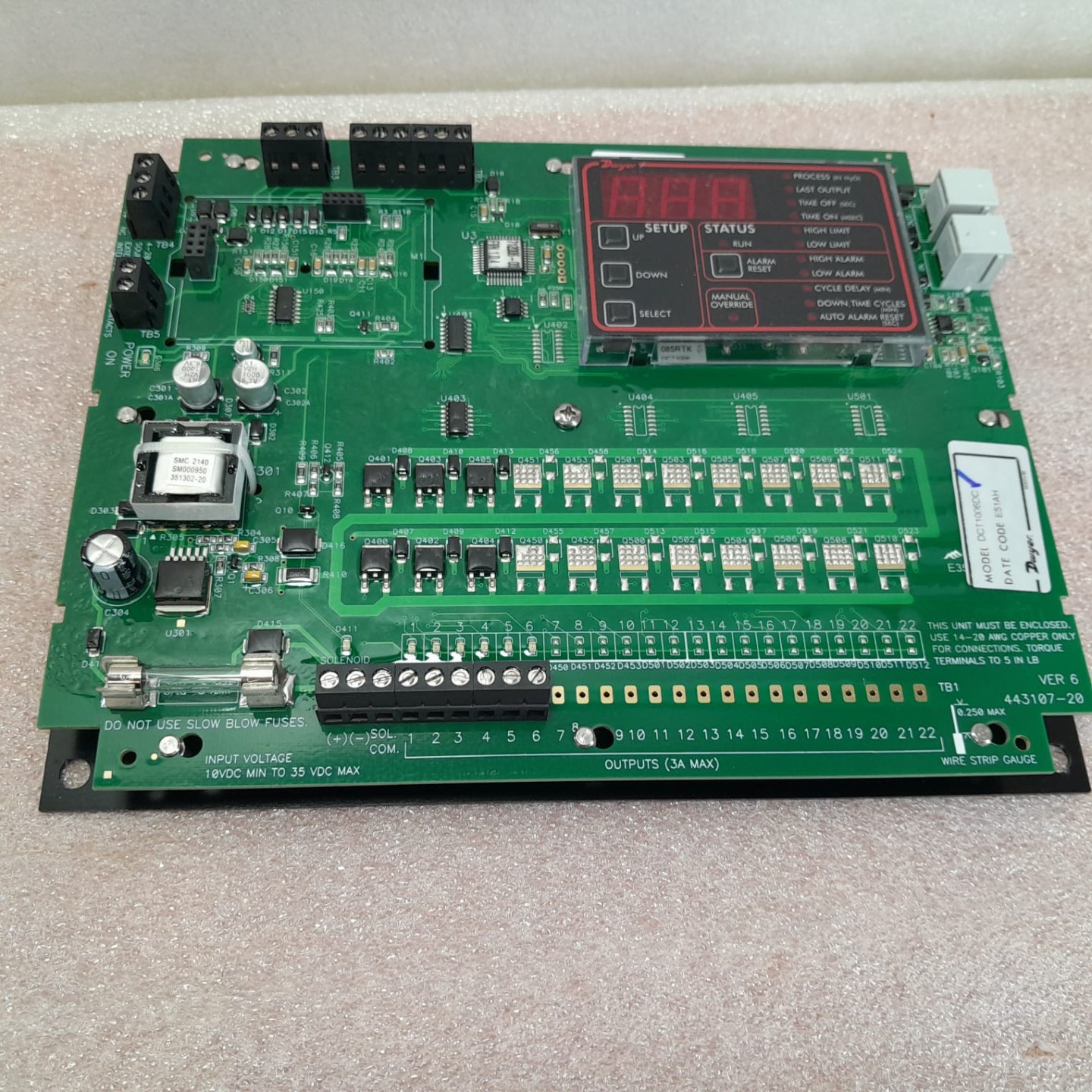 DWYER DCT1006DC TARJETA ELECTRONICA