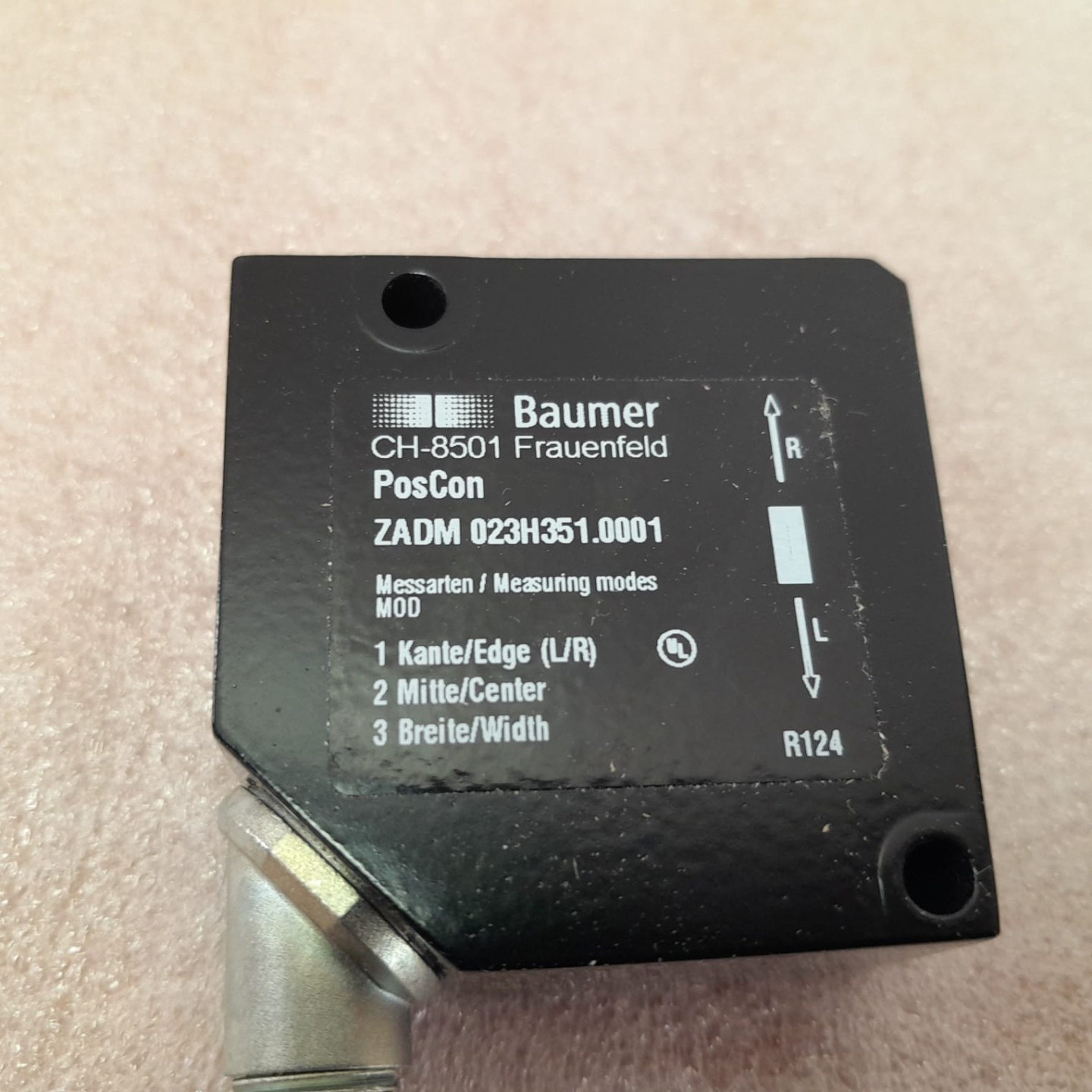 SENSOR ZADM 023H351.0001 BAUMER