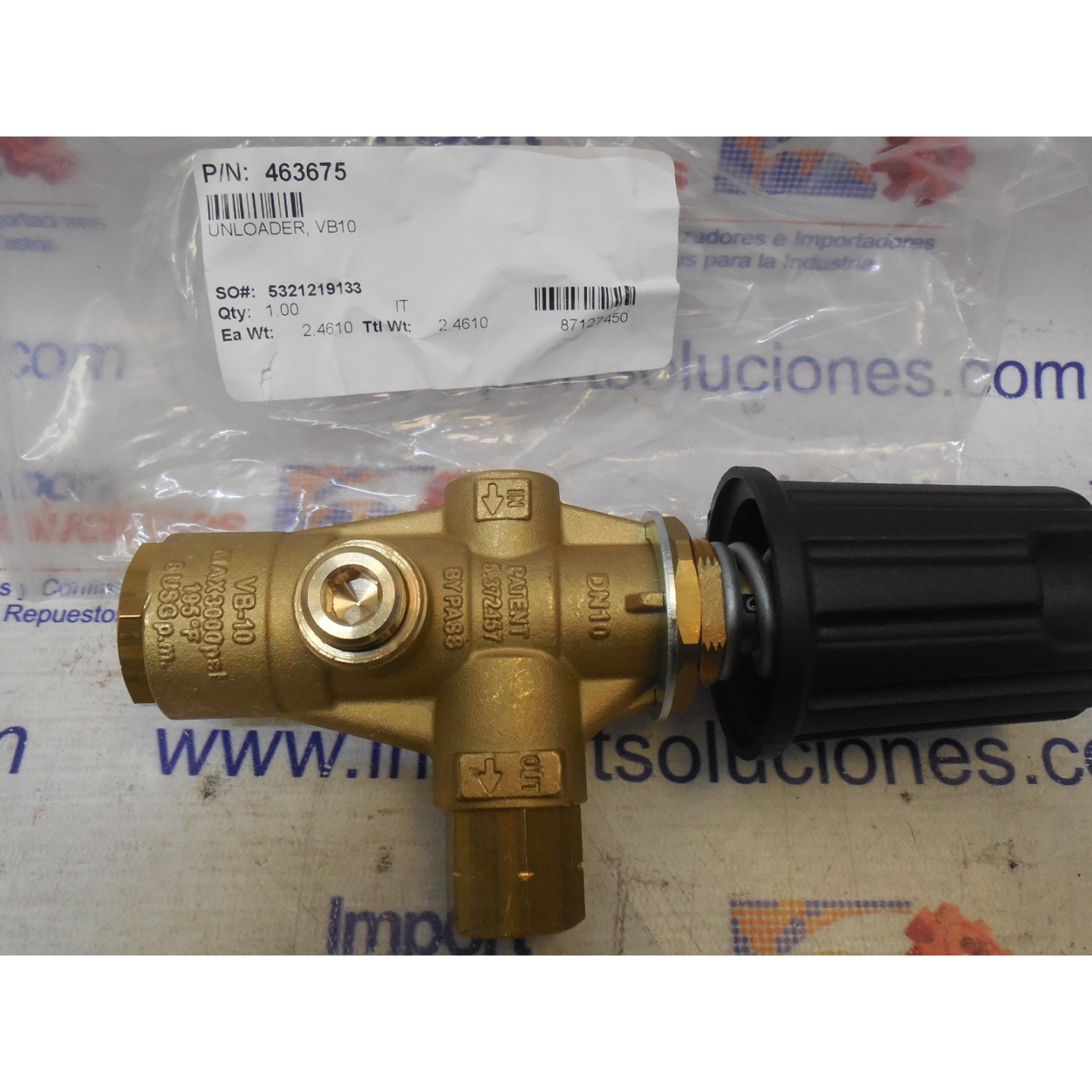 DYNABLAST	463675	VALVULAS	Valves