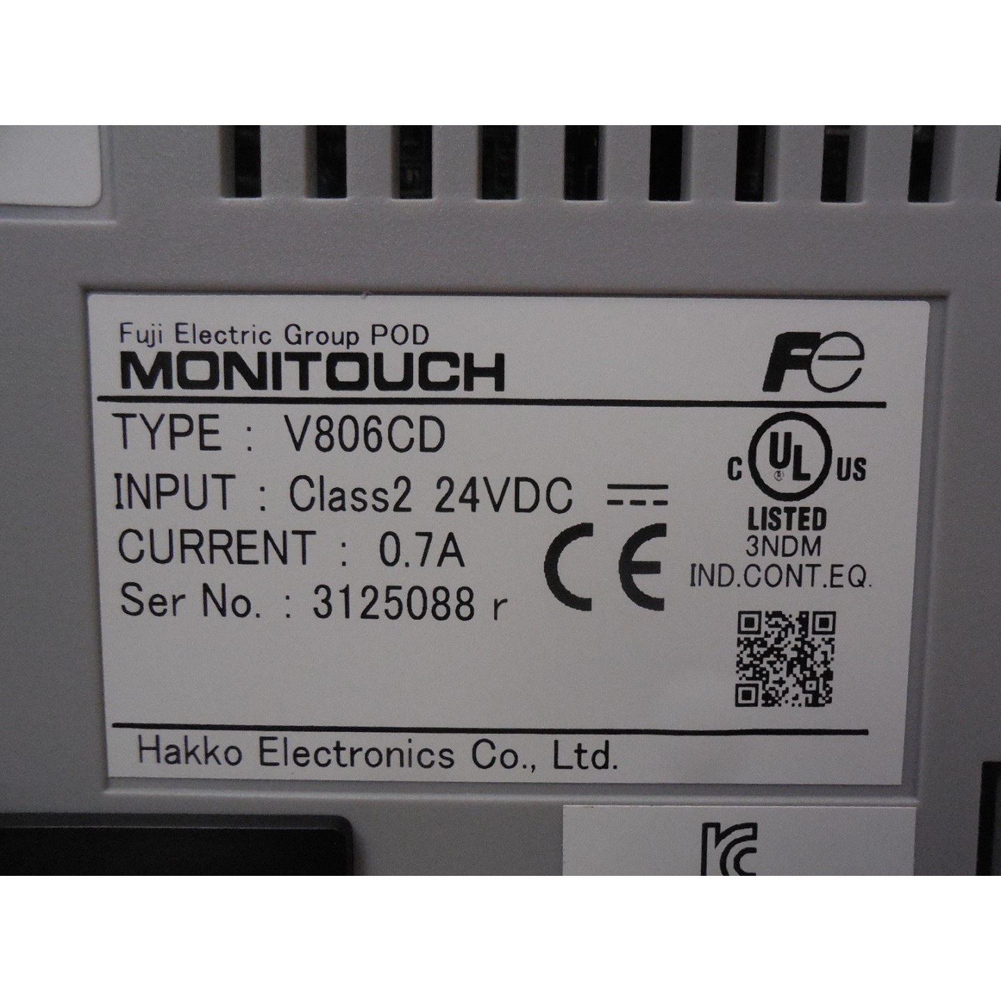 MONITOR TACTIL