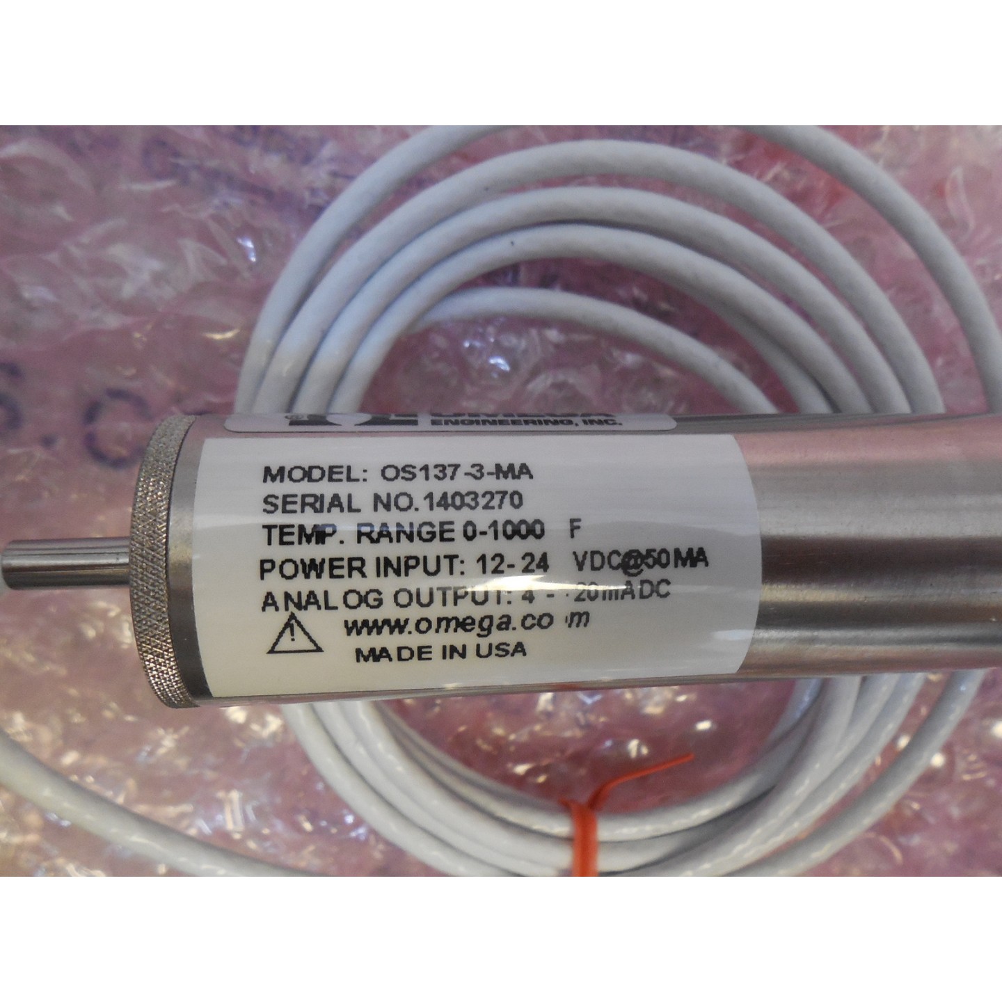 OMEGA OS137 SENSORES