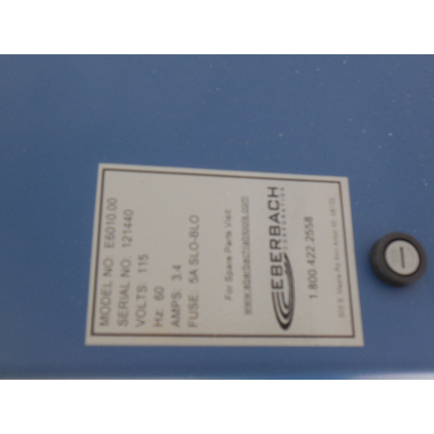 EBERBACH E6010 RESPUESTOS AGROQUIMICOS