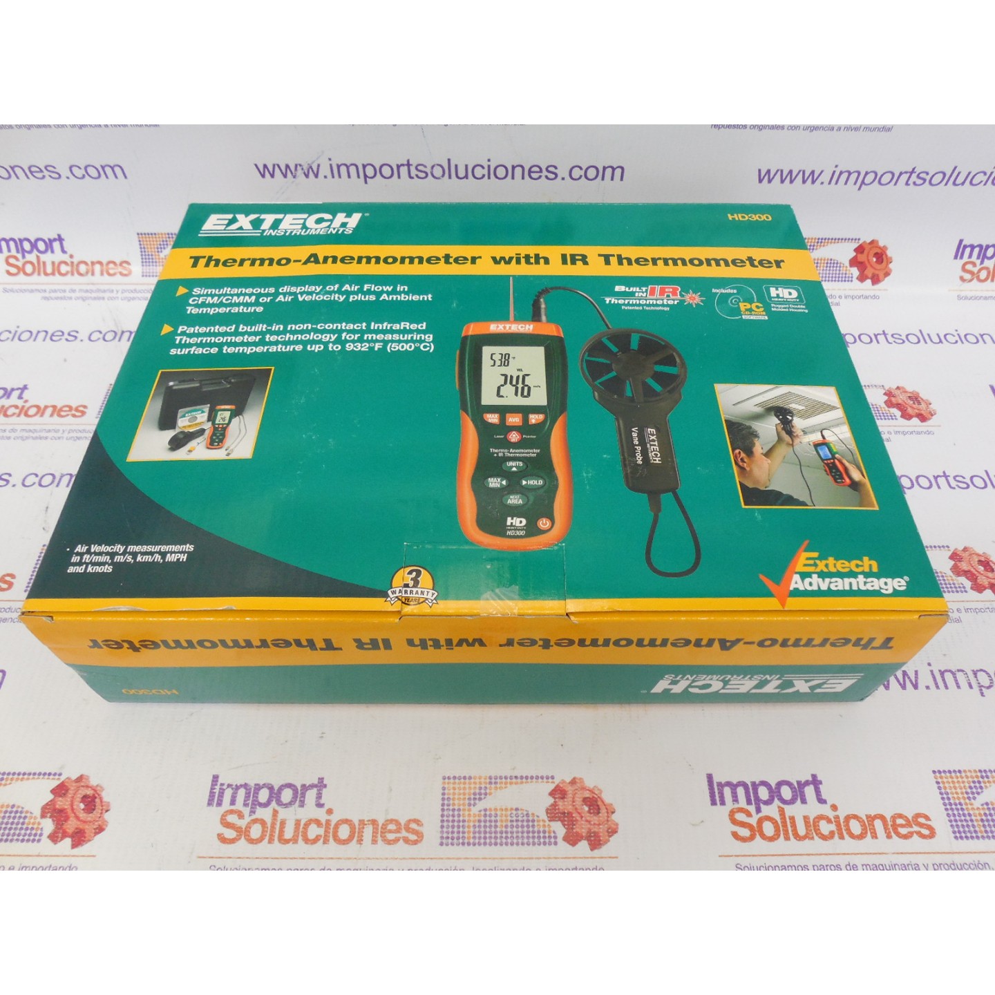 THERMOHIGRO ANEMOMETRO