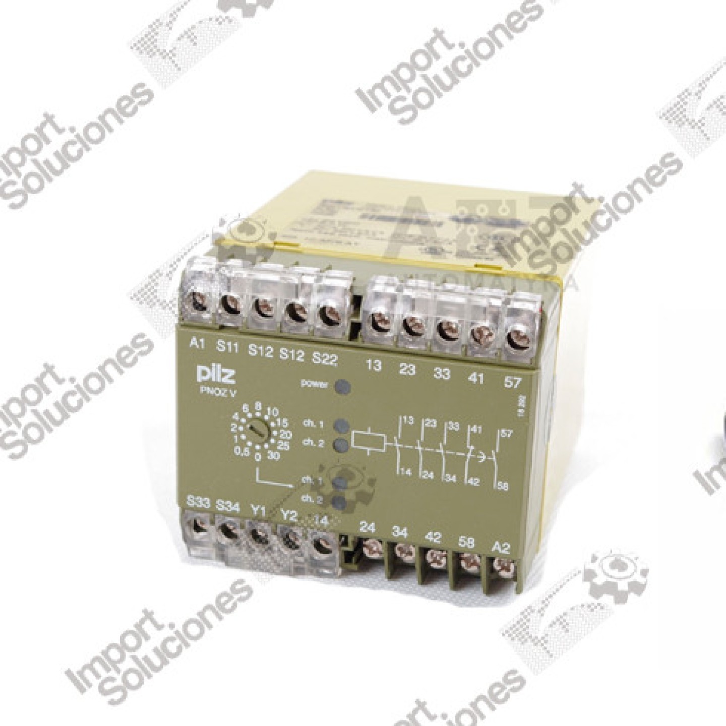 CONTROL (UNIDAD DE PARO)REF. PNOZV30-24V/DC  PILZ