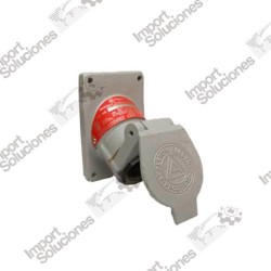 RECEPTACLE INTERLOCKED W/SWITCH 20A 1HP APPLETON